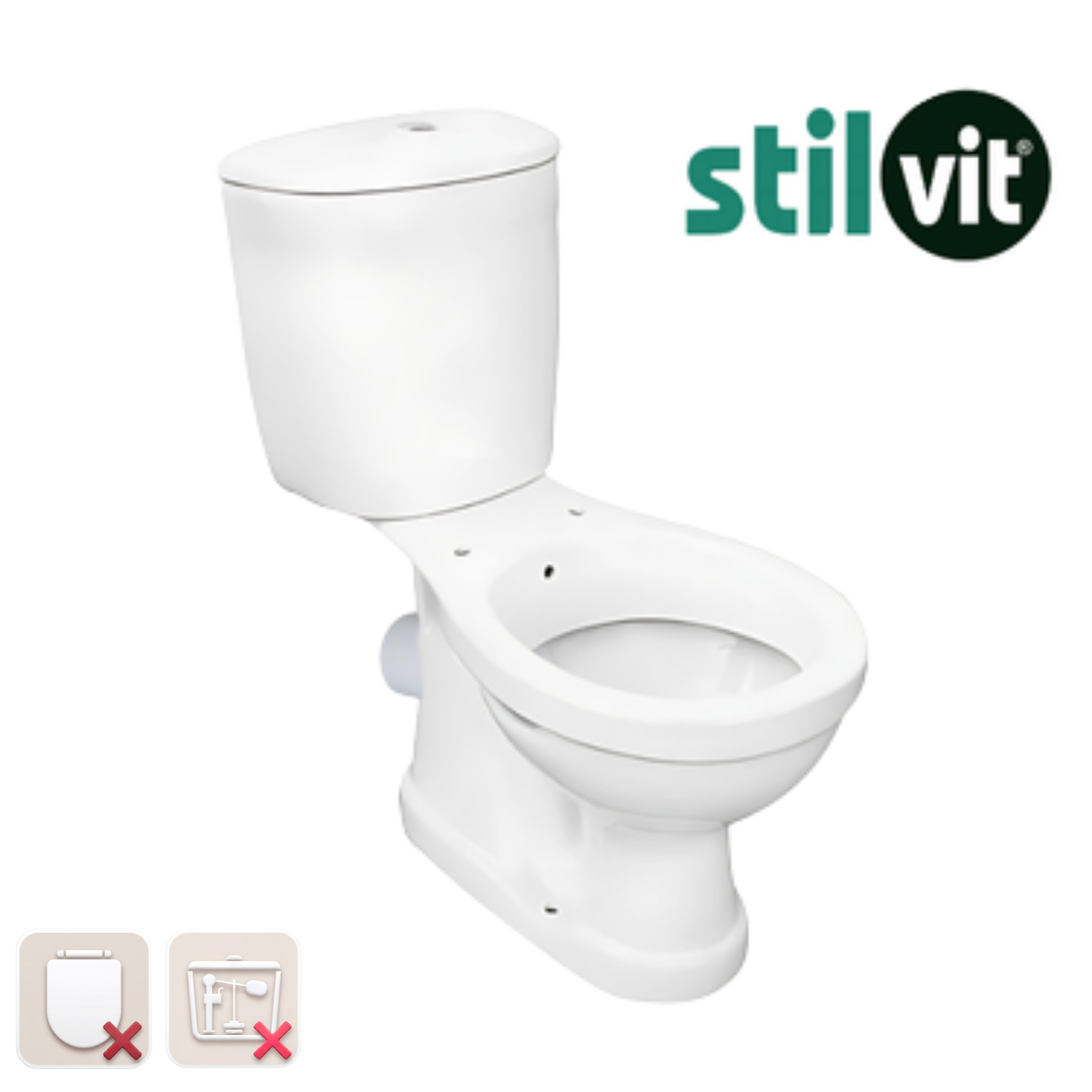●● REZERVUARLI KLOZET ARKADAN TAHLİYE (STİL)